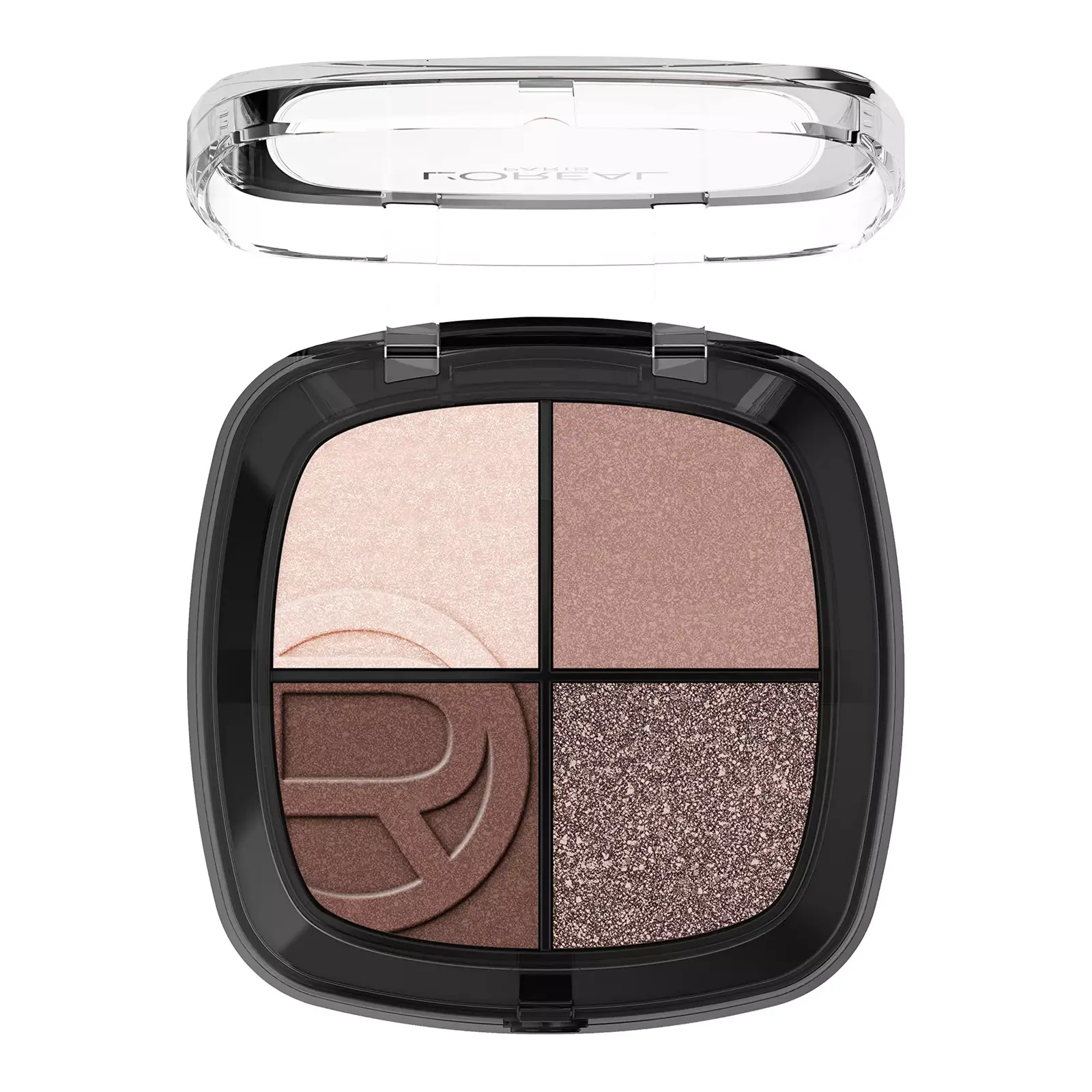 L'Oréal Paris Multifunkčná paletka na oči aj tváre Rendez-Vous Couleur Eye & Cheek Quad 04 Cold Platinum