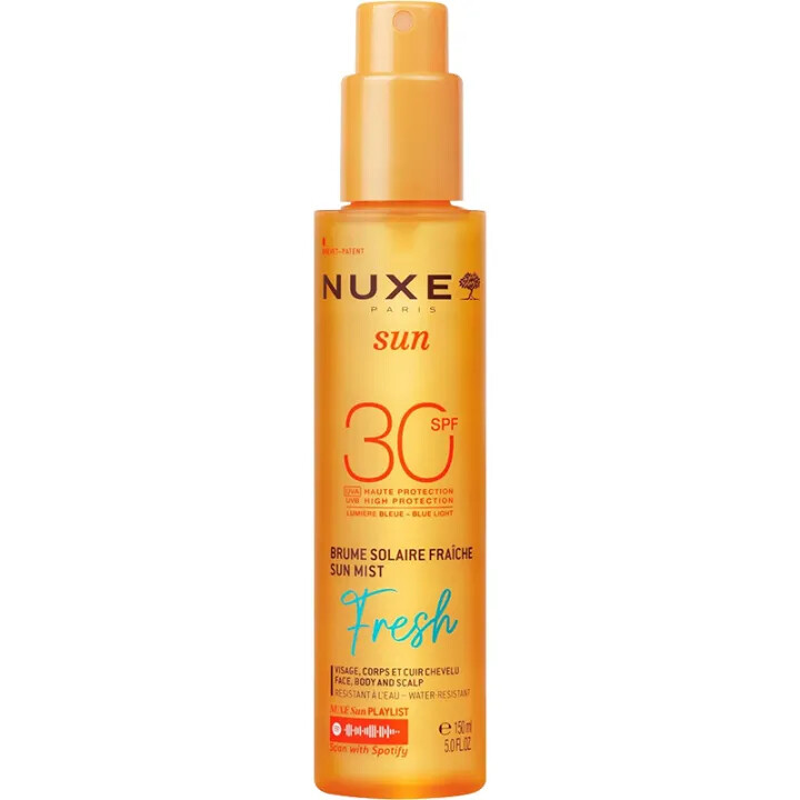 Nuxe Ochranný sprej na tvár, telo a pokožku hlavy SPF 30 Fresh Sun Mist 150 ml