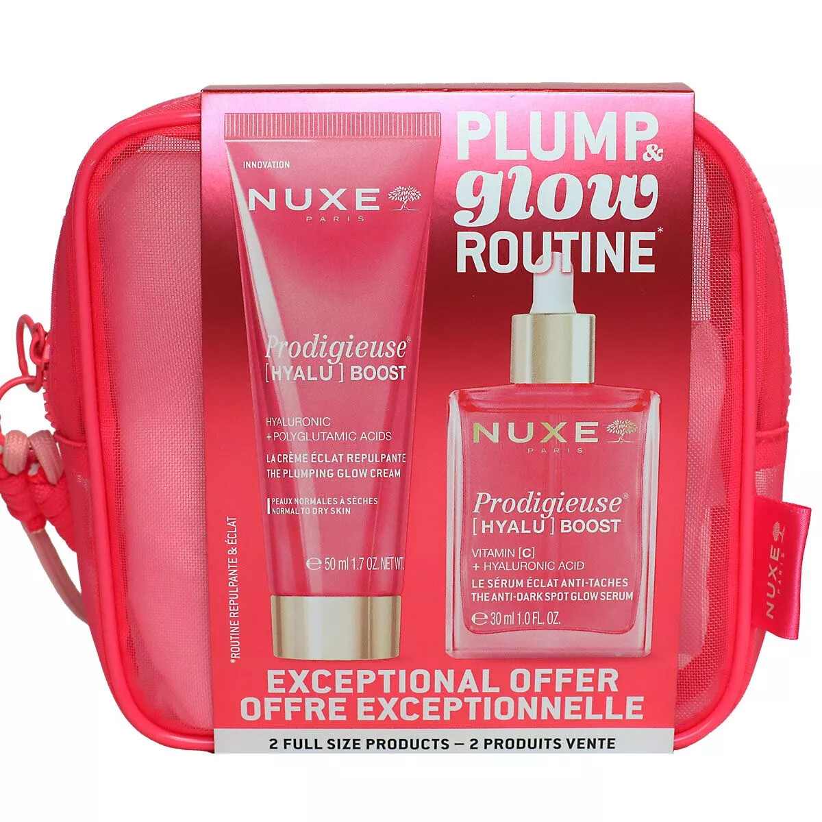 Nuxe Darčeková sada Plump & Glow Routine Set