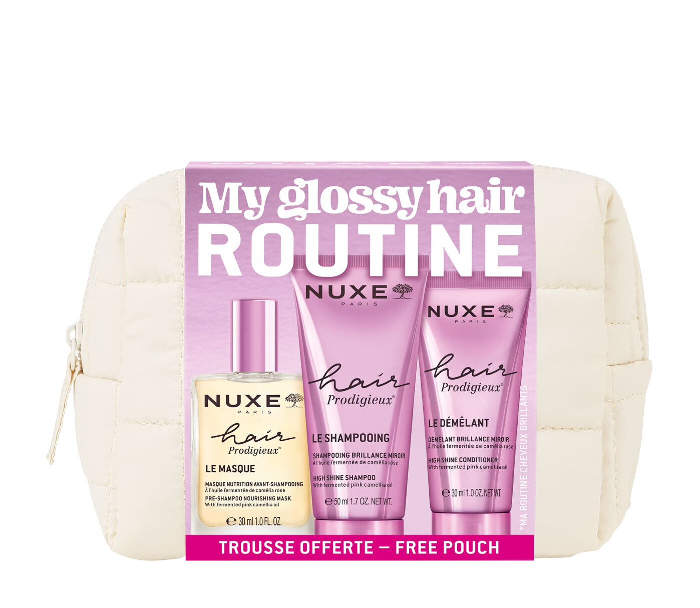 Nuxe Darčeková sada My Glossy Hair Routine Set
