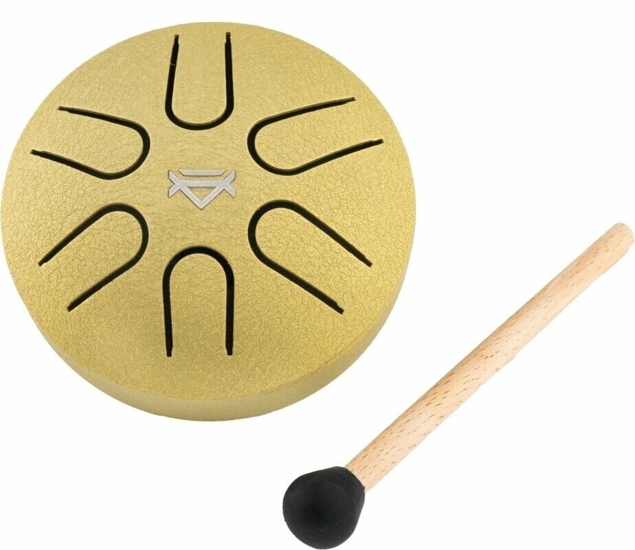 Veles-X Mini Steel Tongue Drum Gold
