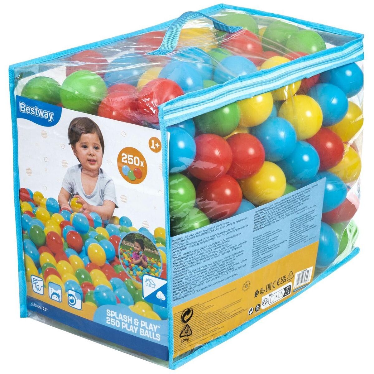 Bestway Hracie loptičky Splash & Play™ 250 ks