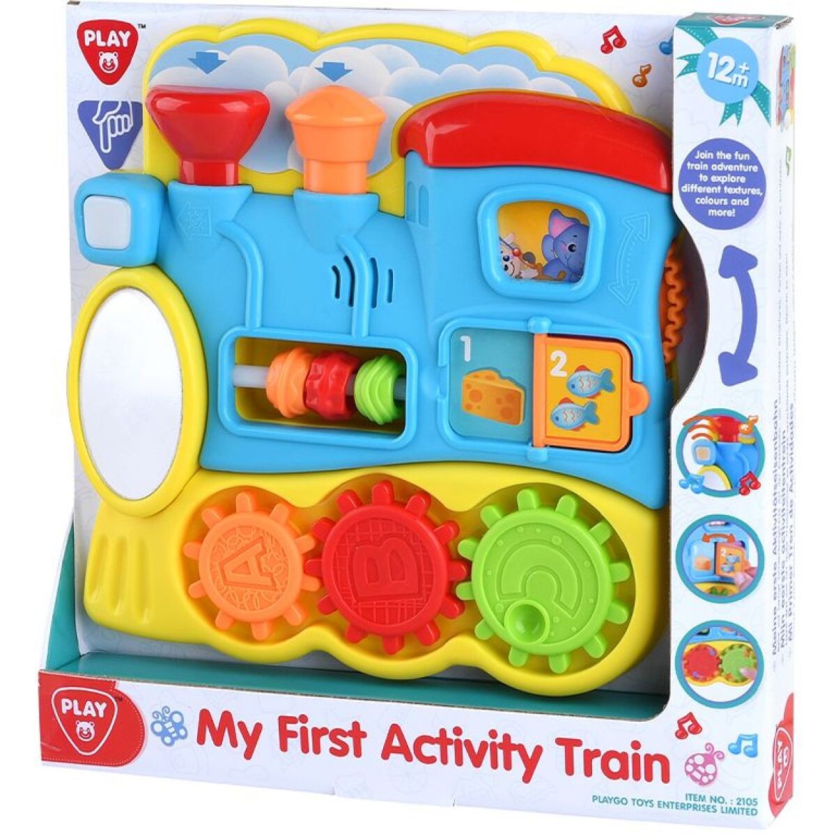 PlayGo Môj prvý vlak - aktivity