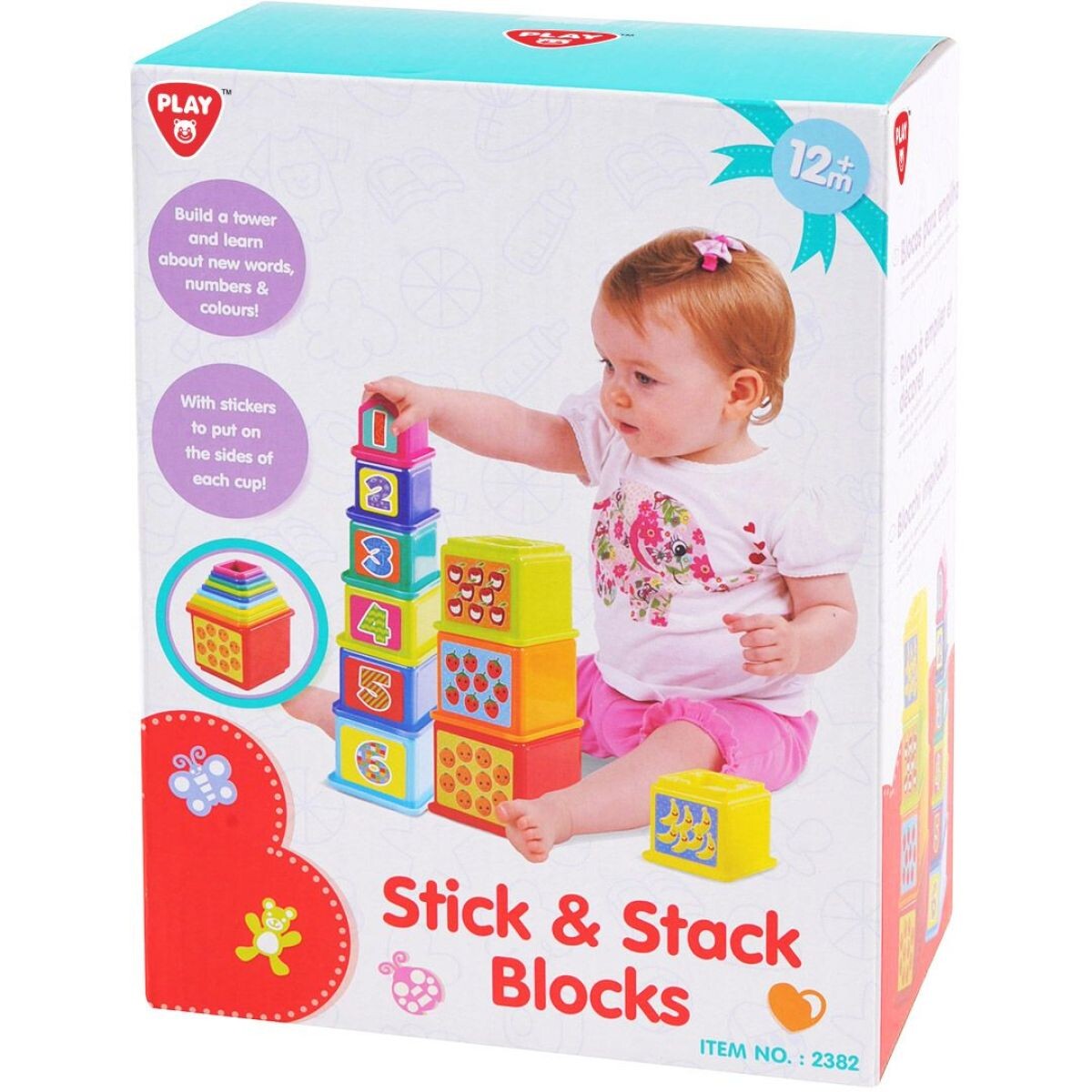 PlayGo Skladacie kocky