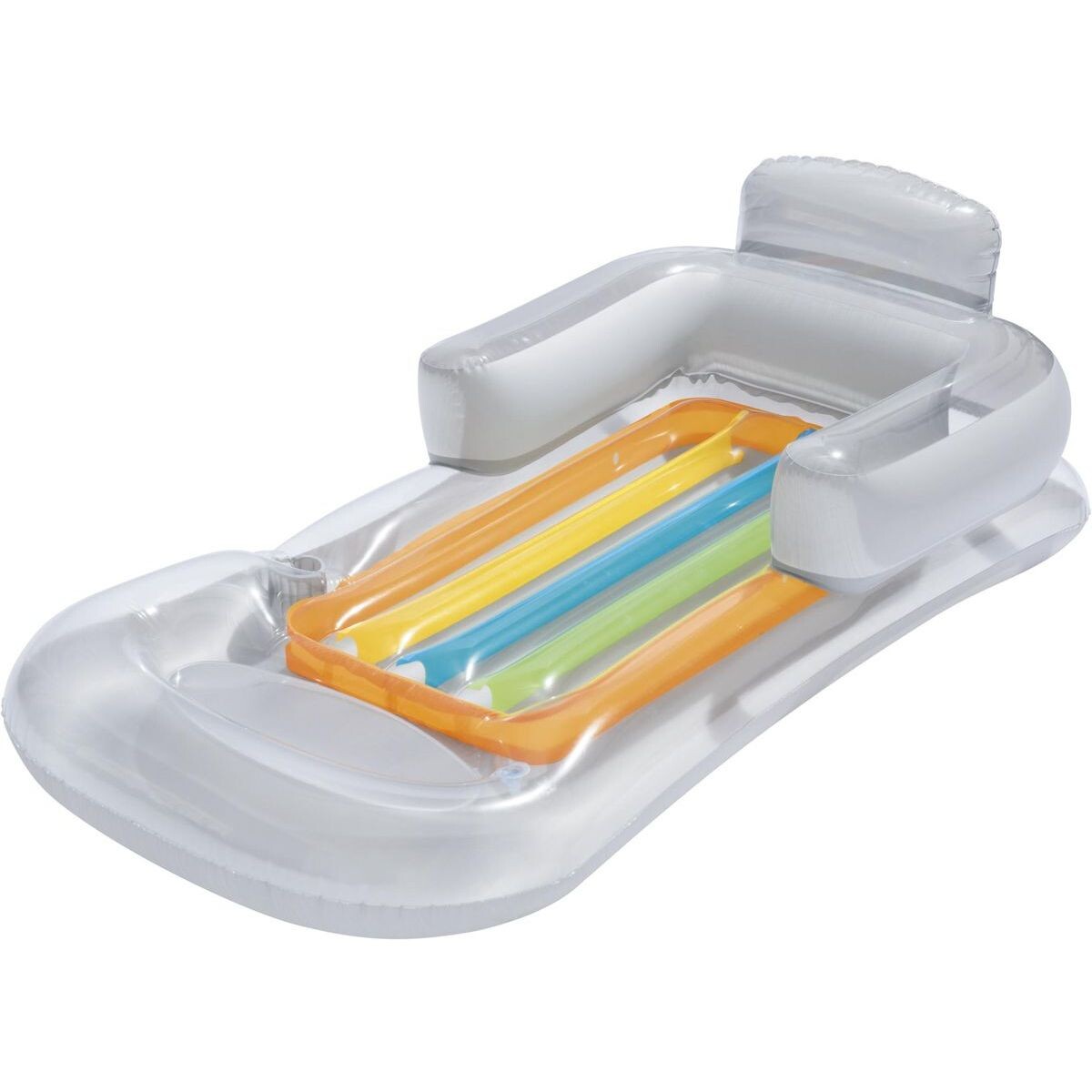 Bestway Nafukovacie lehátko s opierkou 161 x 84 cm modré