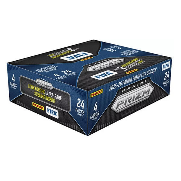Panini 2025-2026 Panini Prizm FIFA Soccer Retail Box - Futbalové karty
