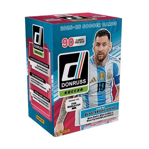 Panini 2025/2026 Panini Donruss Road to FIFA World Cup Blaster Box - futbalové karty