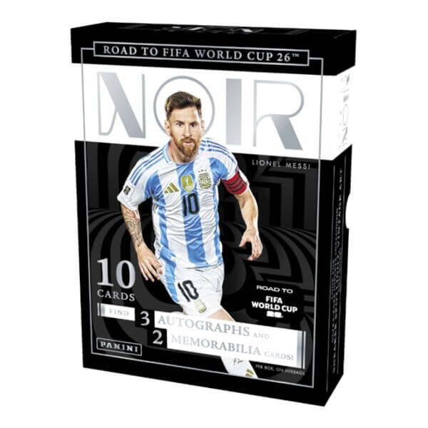 Panini 2025-2026 Panini Noir Road to World Cup 26 Soccer Hobby Box