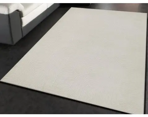 Koberec Stilo 80x150 cm, krémová geometria%