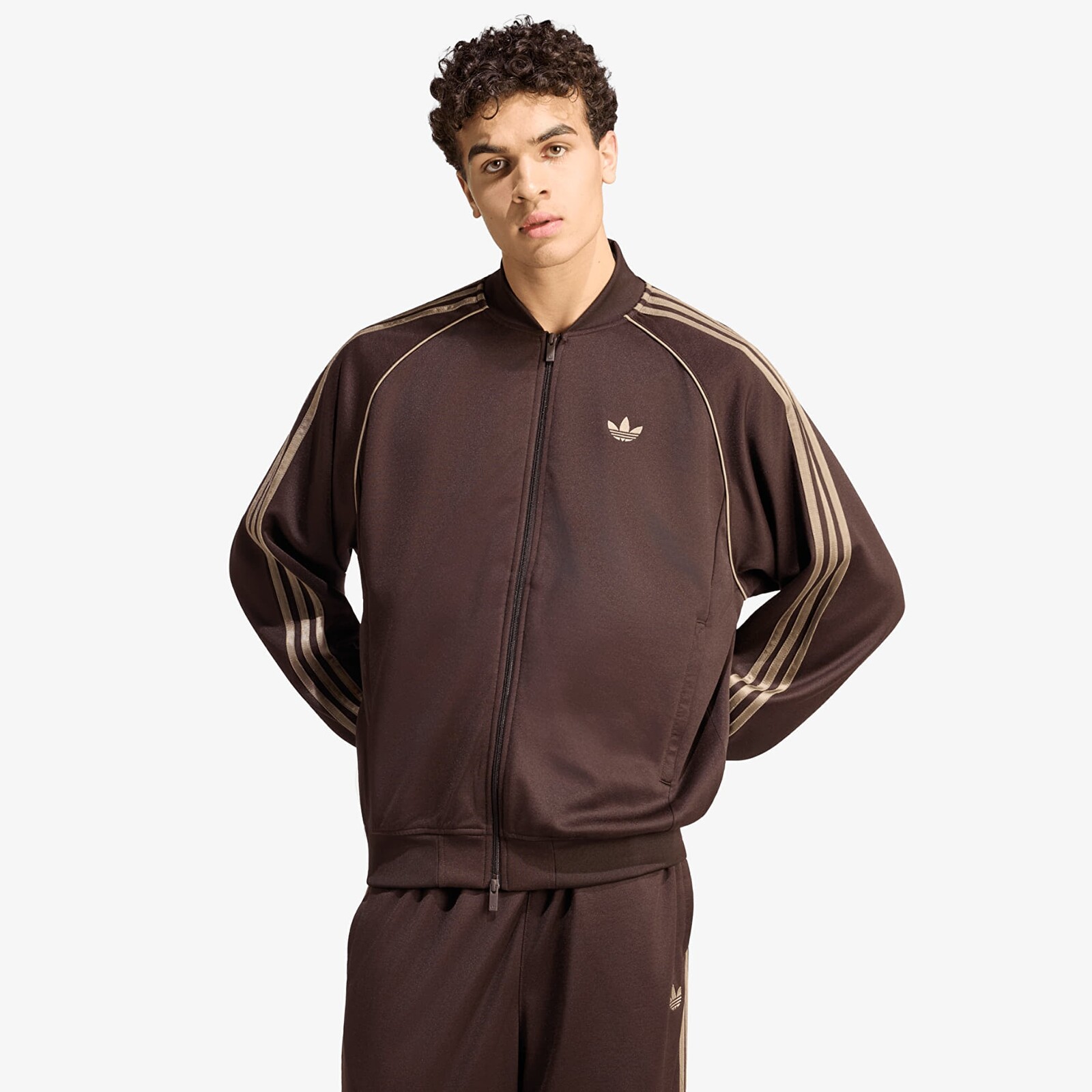 Mikina adidas Sst Tt Aurora Coffee XXL