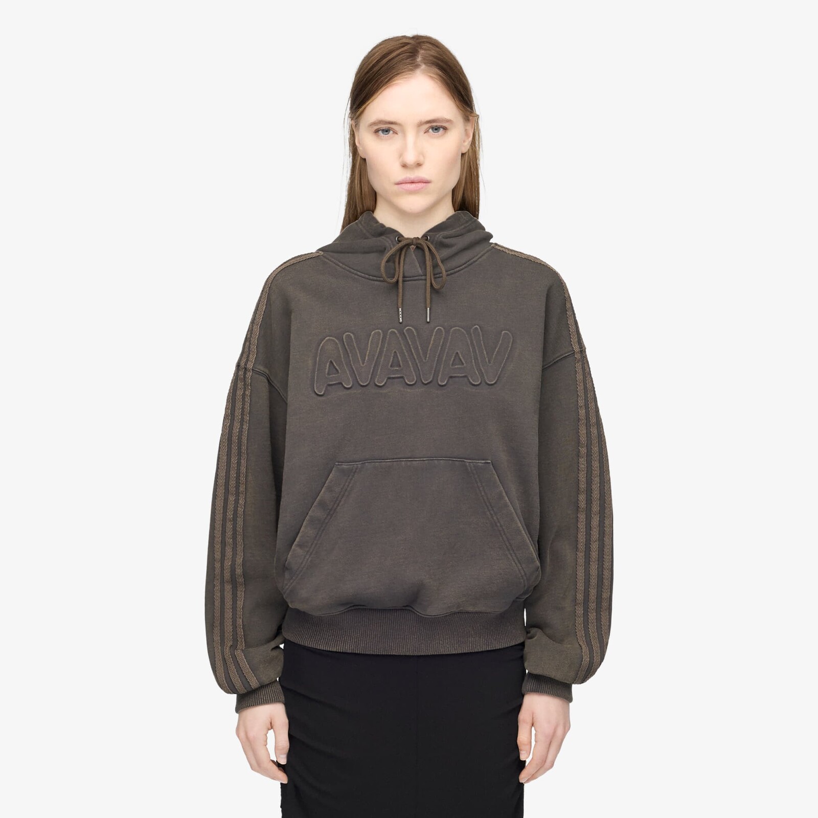 Mikina adidas Av Hoodie Carbon S