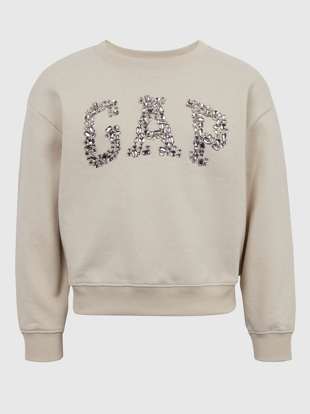 Detská mikina GAP s logom - Dievčatá