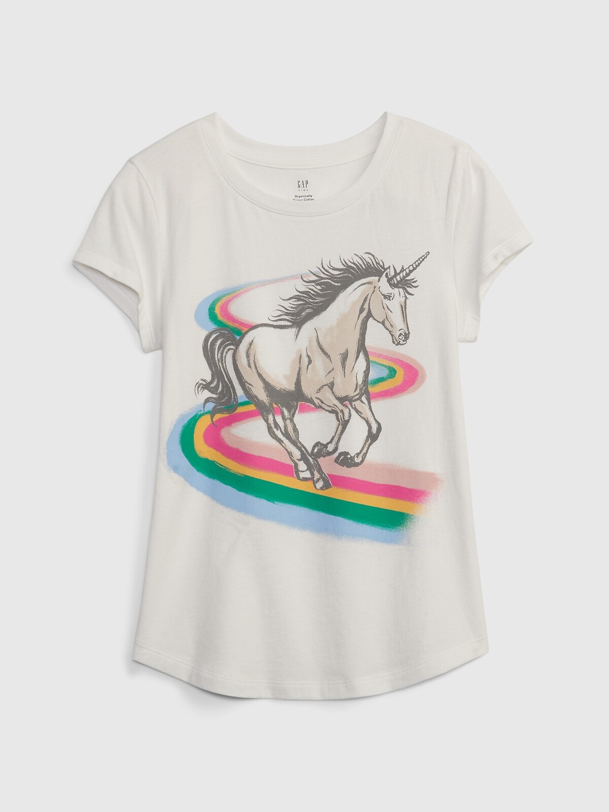 GAP Children's T-Shirt organic unicorn - Girls