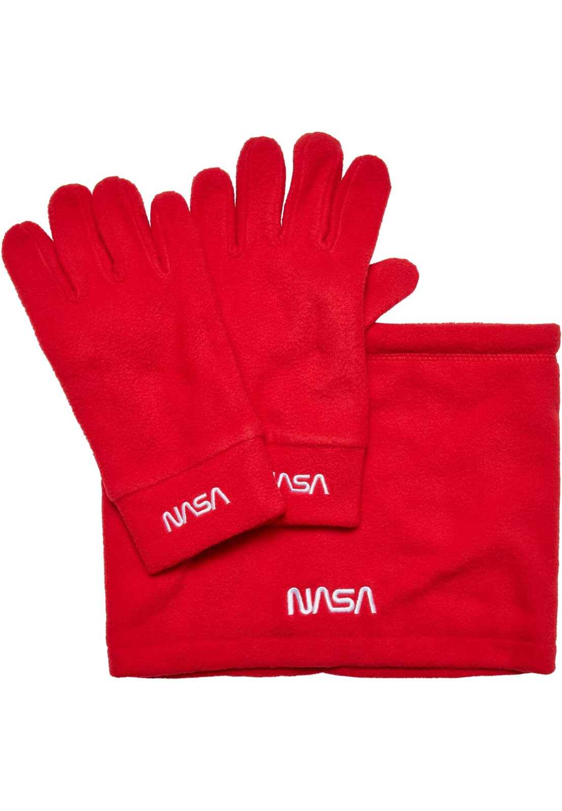 NASA Fleece Set Red