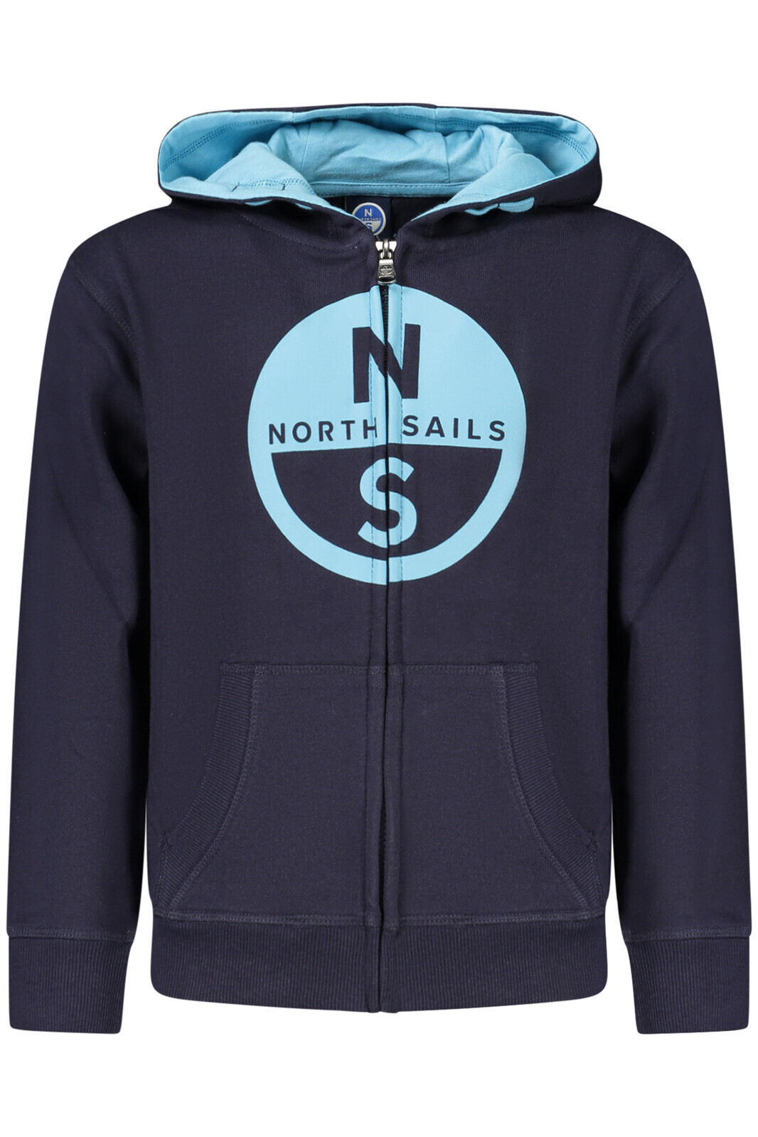 Detská modrá mikina na zips North Sails