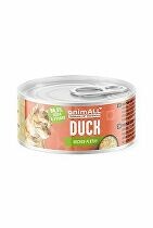 animALL konzerva kočka Kachna plátky 80g