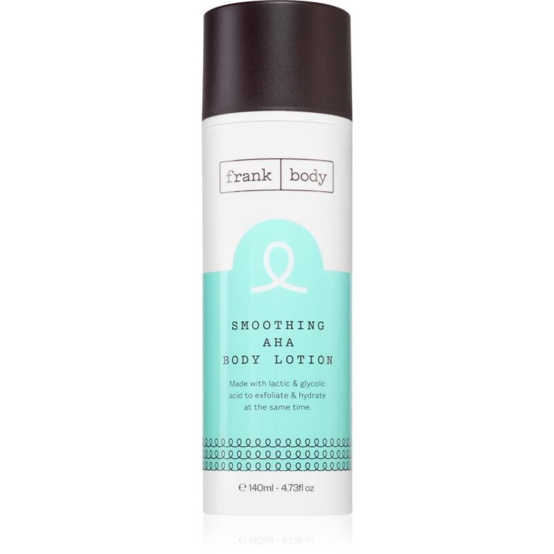 Frank Body Smoothing AHA jemné exfoliačné mlieko 140 ml