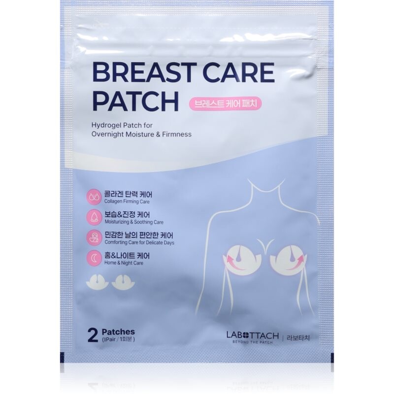 Wooshin Labottach Breast Care hydrogélové náplasti na spevnenie pŕs 2 pár