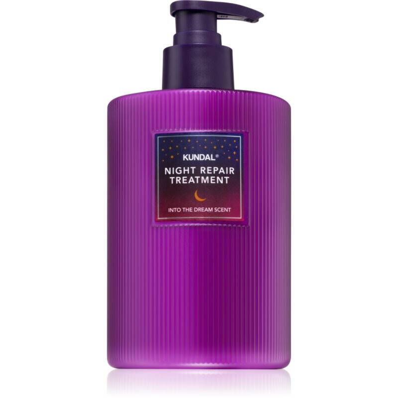 KUNDAL Night Repair Into The Dream posilňujúca starostlivosť pre zdravé a krásne vlasy 470 ml