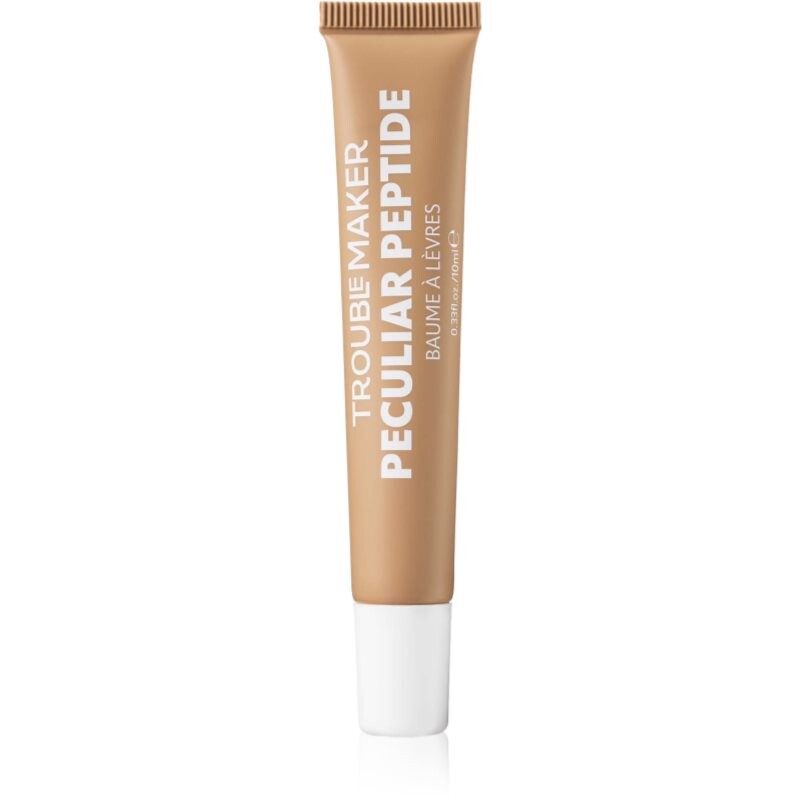Trouble Maker Peculiar Peptide balzam na pery odtieň Vanilla Nude 10 ml