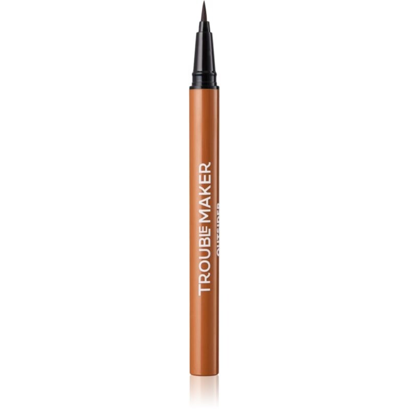 Trouble Maker Outsider precízna tekutá očná linka odtieň Brown 0.5 ml