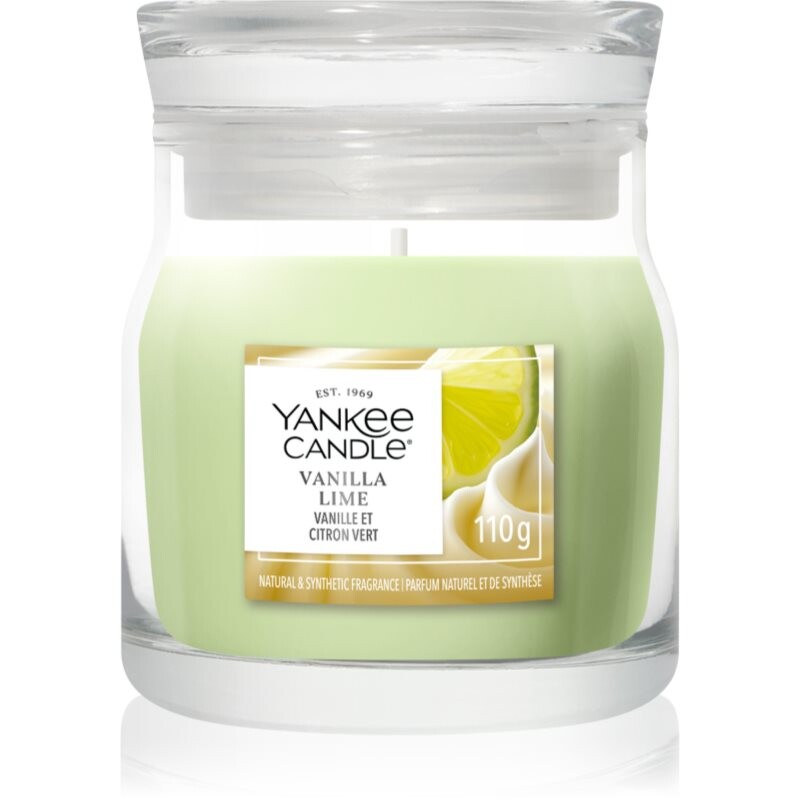 Yankee Candle Vanilla Lime vonná sviečka Signature 110 g