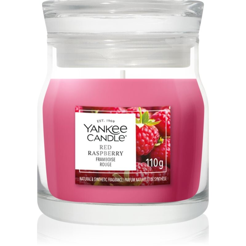 Yankee Candle Red Raspberry vonná sviečka Signature 110 g