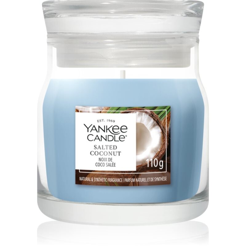 Yankee Candle Salted Coconut vonná sviečka Signature 110 g