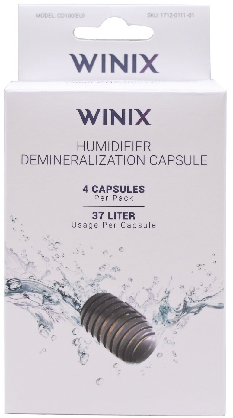 WINIX Demineralizačné kapsule pre zvlhčovač vzduchu Winix L500 4 ks