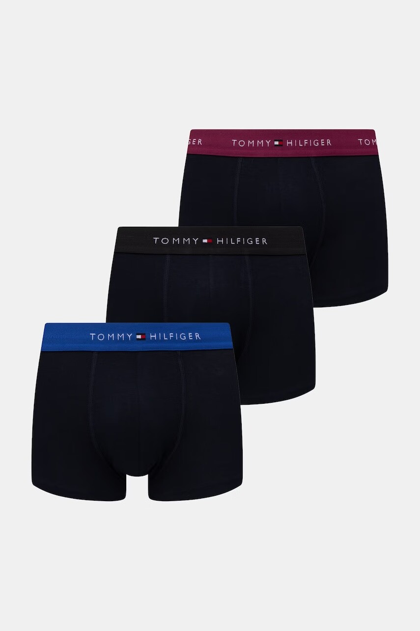 Tommy Hilfiger priliehavé boxerky pánske s bavlnou 3-pak