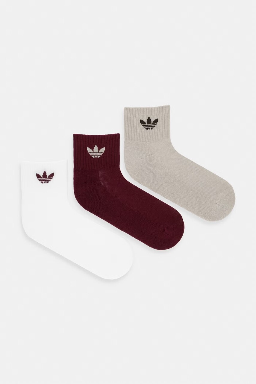 adidas Originals ponožky s bavlnou 3-pak