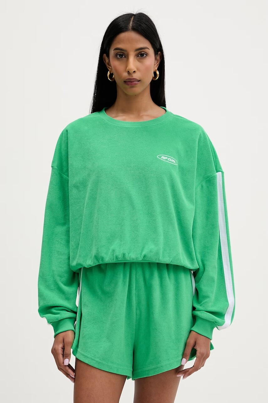Rip Curl oversize mikina dámska s bavlnou