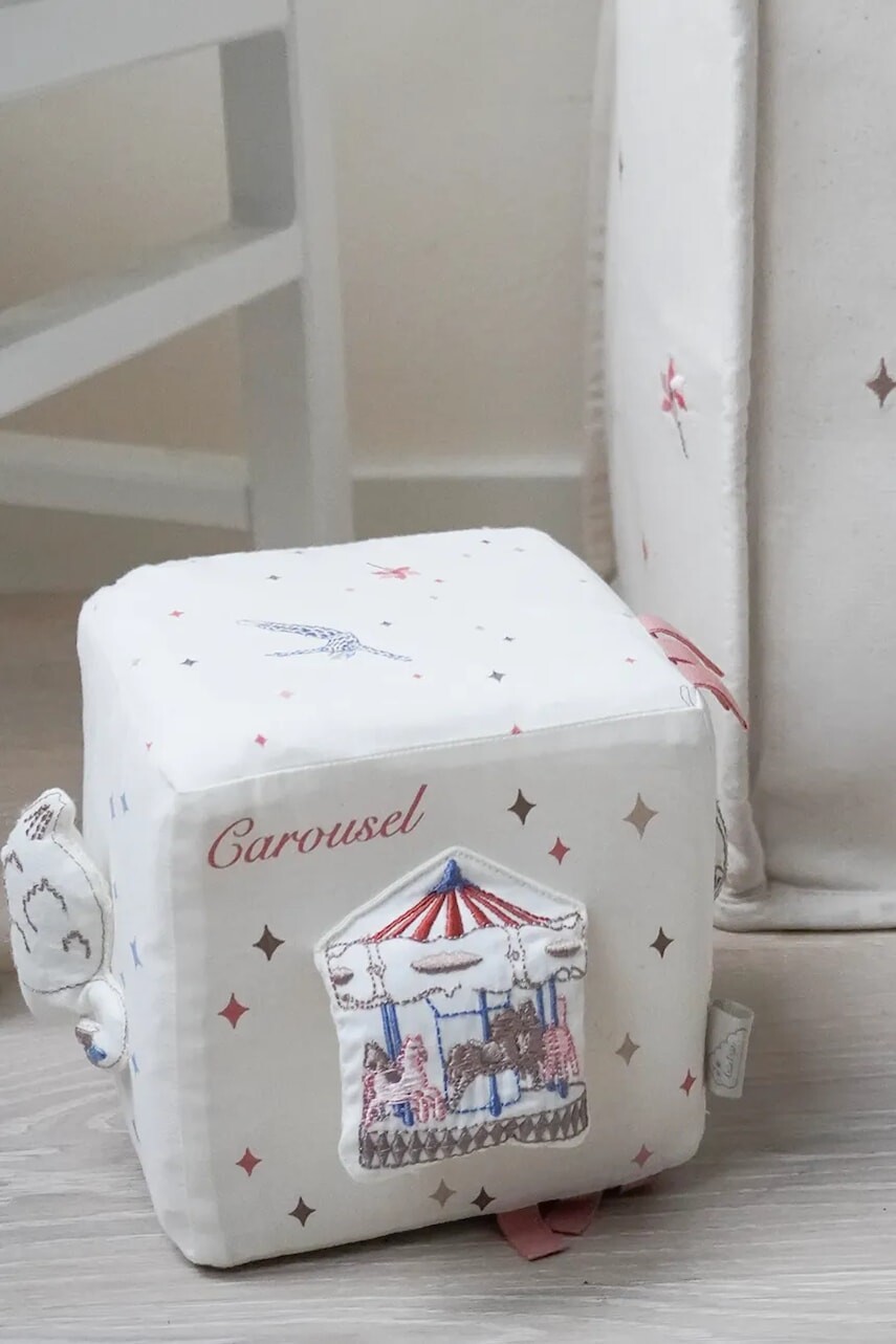 Cam Cam Copenhagen interaktívna hračka detská bavlnená Carousel