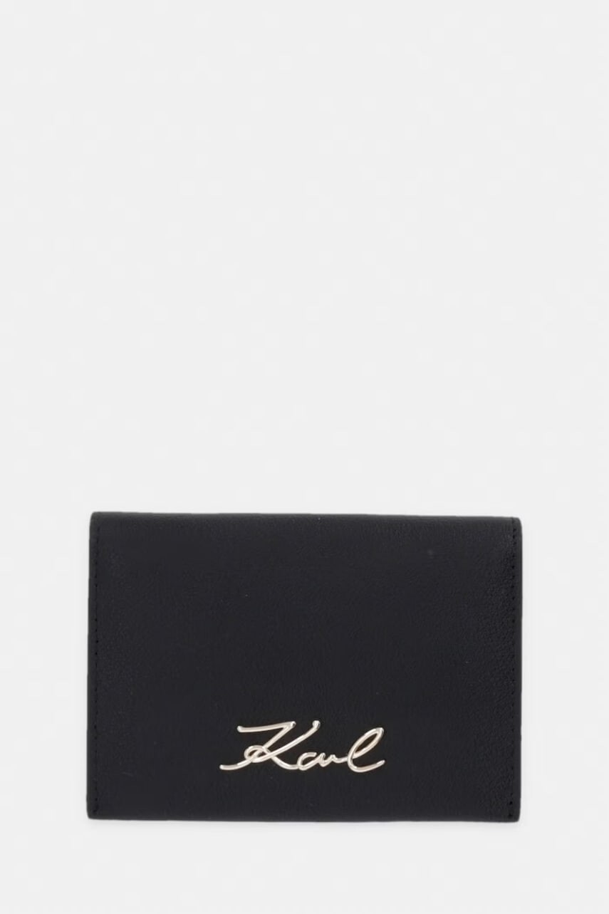Karl Lagerfeld puzdro na karty dámske kožené K/SIGNATURE