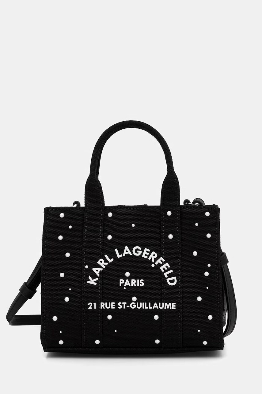 Karl Lagerfeld crossbody kabelka dámska bavlnená K/RSG