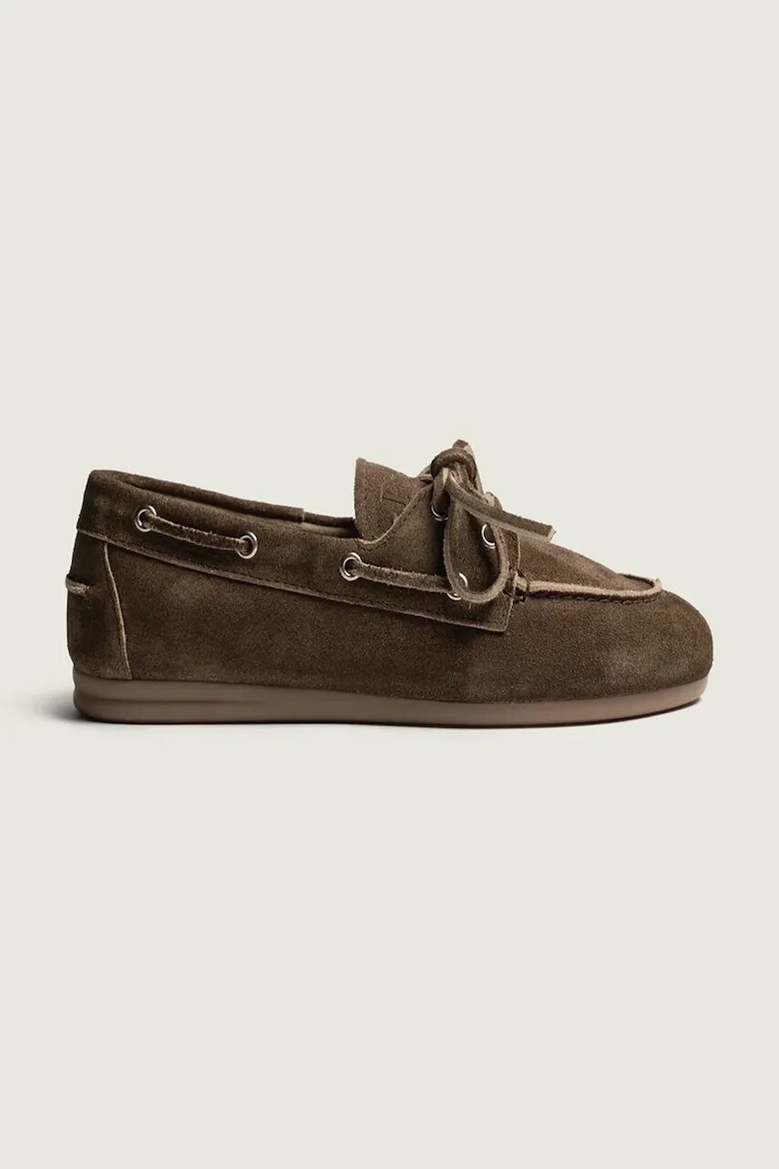 Posa mokasíny dámske semišové Boat Loafer