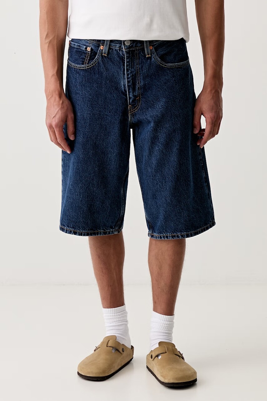 Levi's šortky dámske rifľové 470 BAGGY