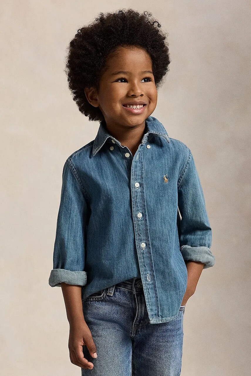 Polo Ralph Lauren košeľa detská rifľová