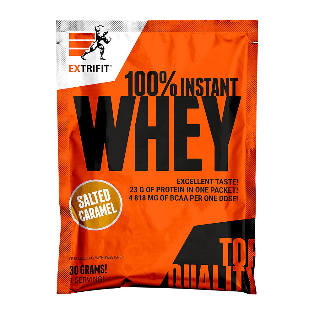 EXTRIFIT 100% Whey proteín slaný karamel 30 g