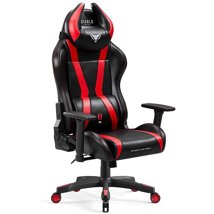 Kreslo Pre Hráča Diablo X-Horn S Čierna A Červená