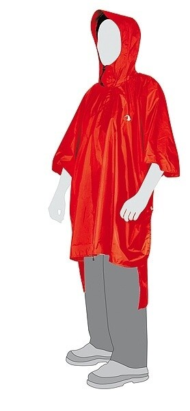 Tatonka PONCHO 3 (XL-XXL) red
