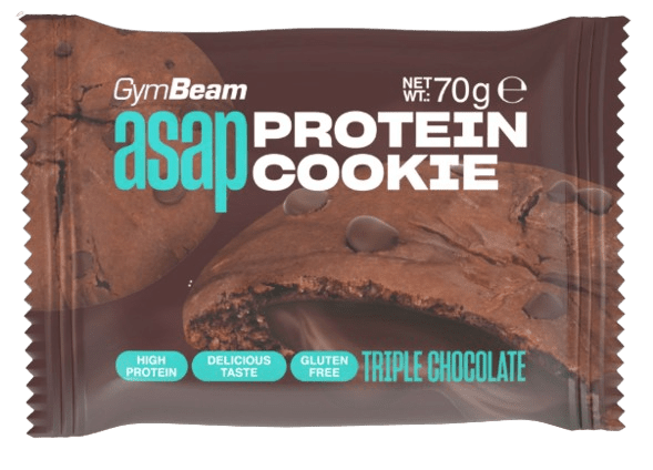 GYMBEAM Protein Cookie trojitá čokoláda 70 g