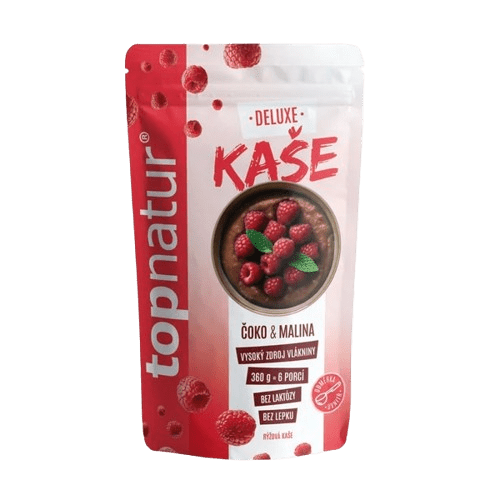 TOPNATUR DELUXE kaše Čokoláda & malina 360 g