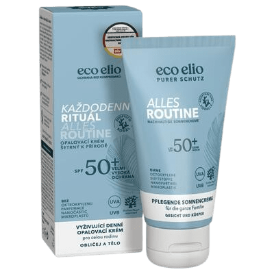 ECO ELIO Opaľovací krém Každodenný Rituál SPF50+ 75 ml