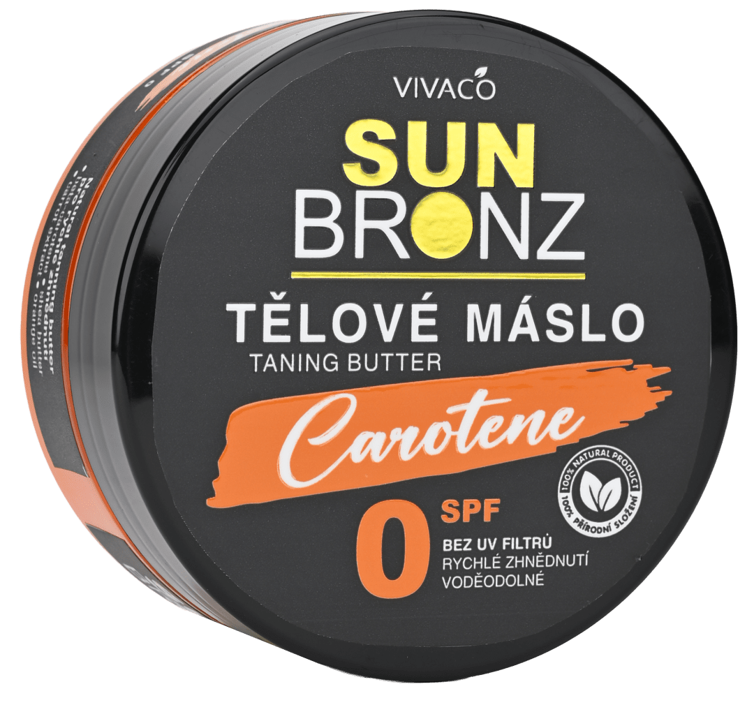 VIVACO Sun bronz Telové maslo Carotene 150 ml