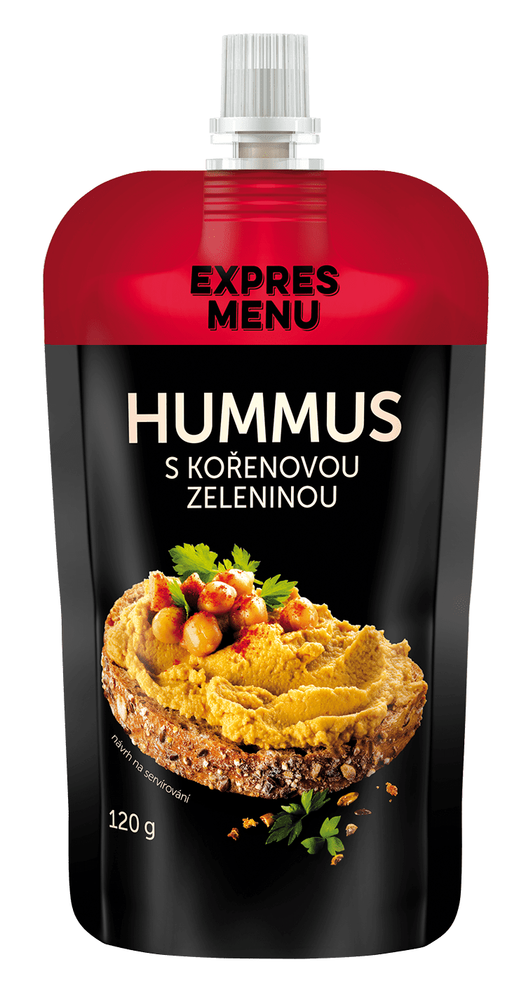 EXPRES MENU Hummus s koreňovou zeleninou 120 g