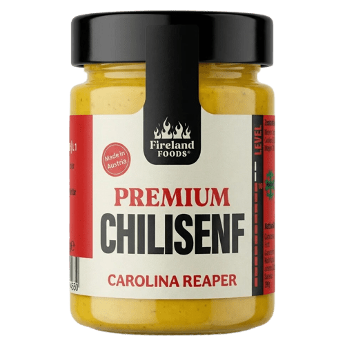 FIRELAND FOODS Chilli horčica Carolina Reaper 180 g