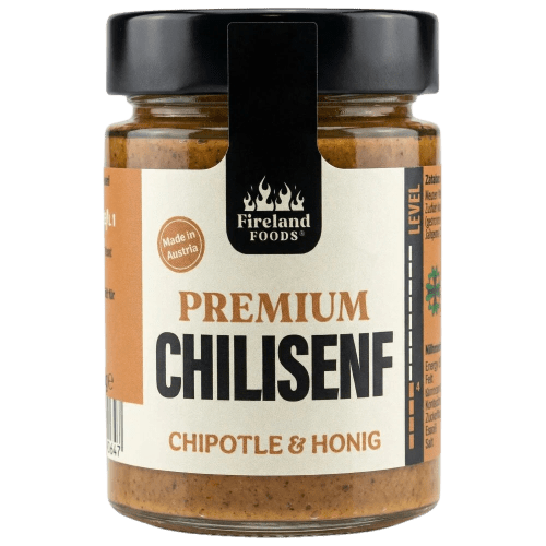FIRELAND FOODS Chilli horčica Chipotle & Honey 180 g