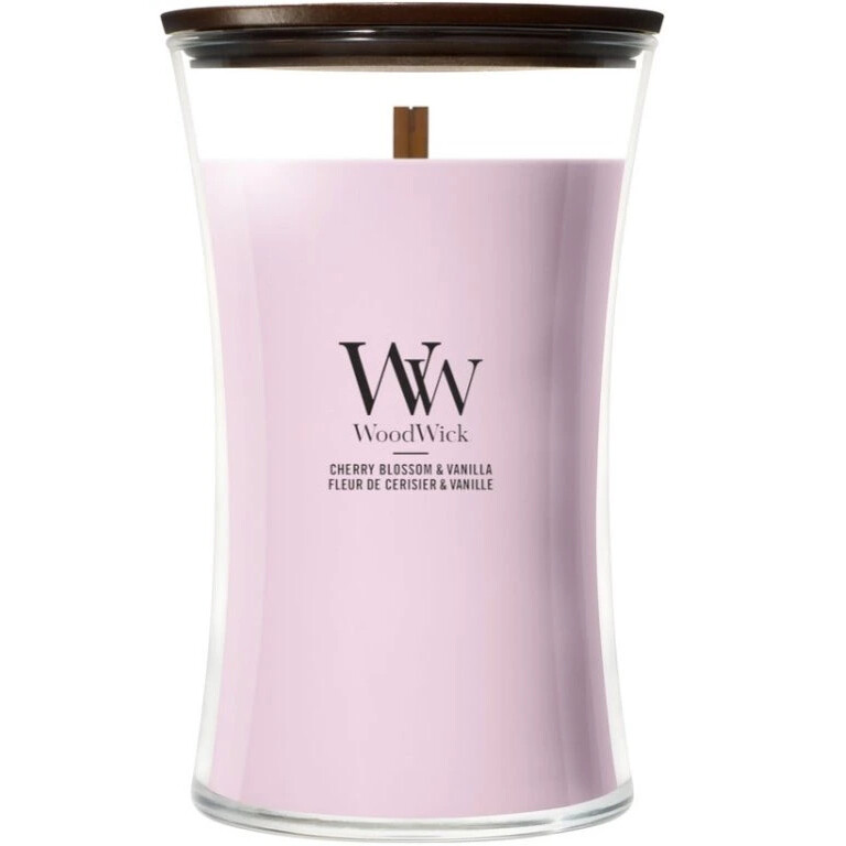 WoodWick Vonná sviečka váza veľká Cherry Blossom & Vanilla 609,5 g