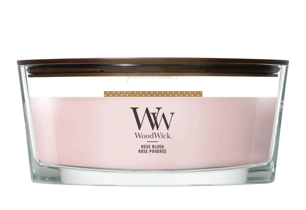 WoodWick Vonná sviečka loď Rose Blush 453,6 g